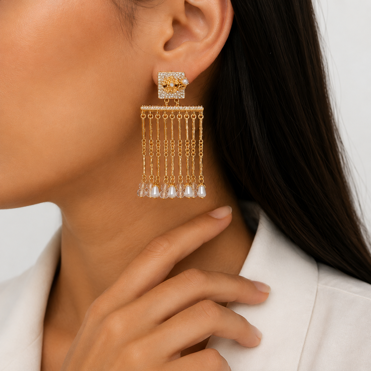 Boucles d’oreilles Sultana – Dorées